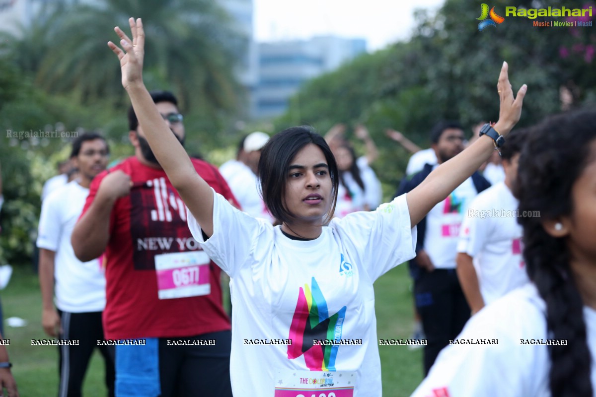 The Color Run Hyderabad - Mindspace Happiest 5K Run @ Recreation Ground, Madhapur