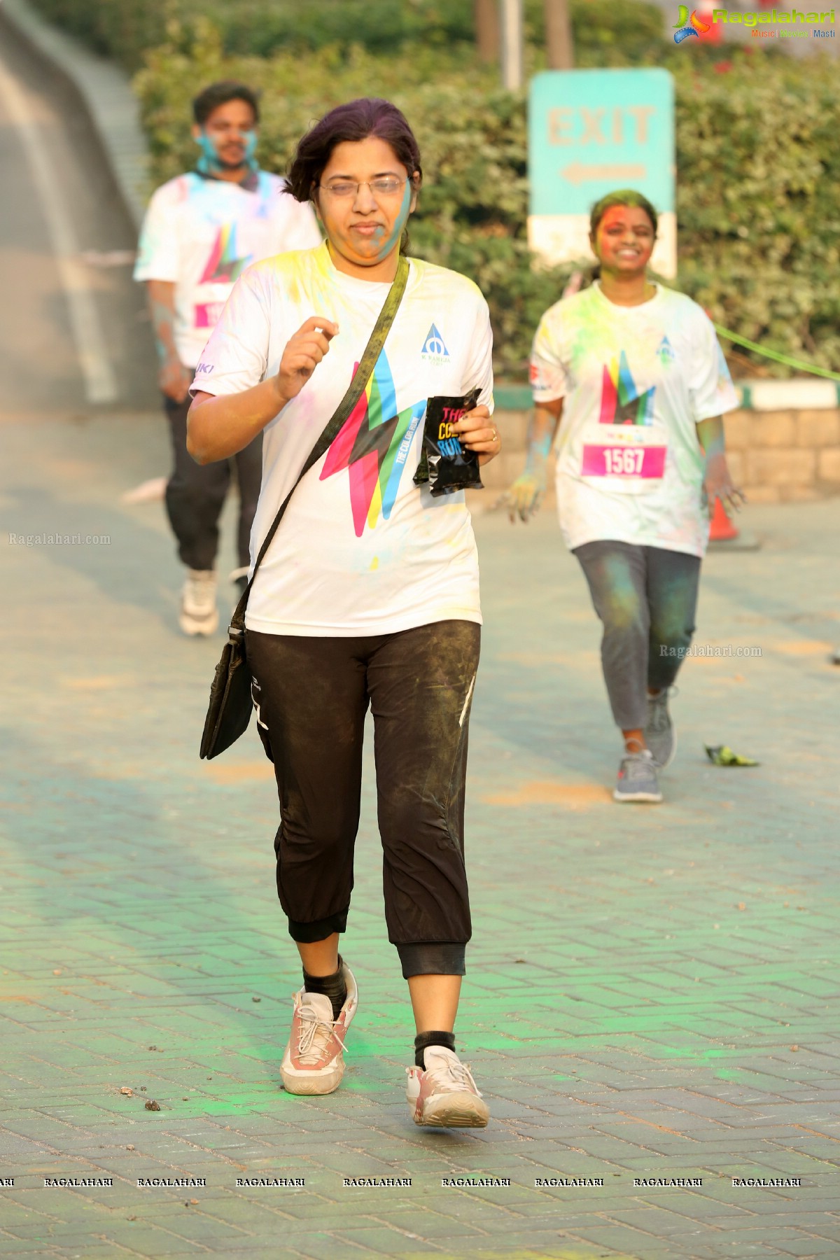 The Color Run Hyderabad - Mindspace Happiest 5K Run @ Recreation Ground, Madhapur