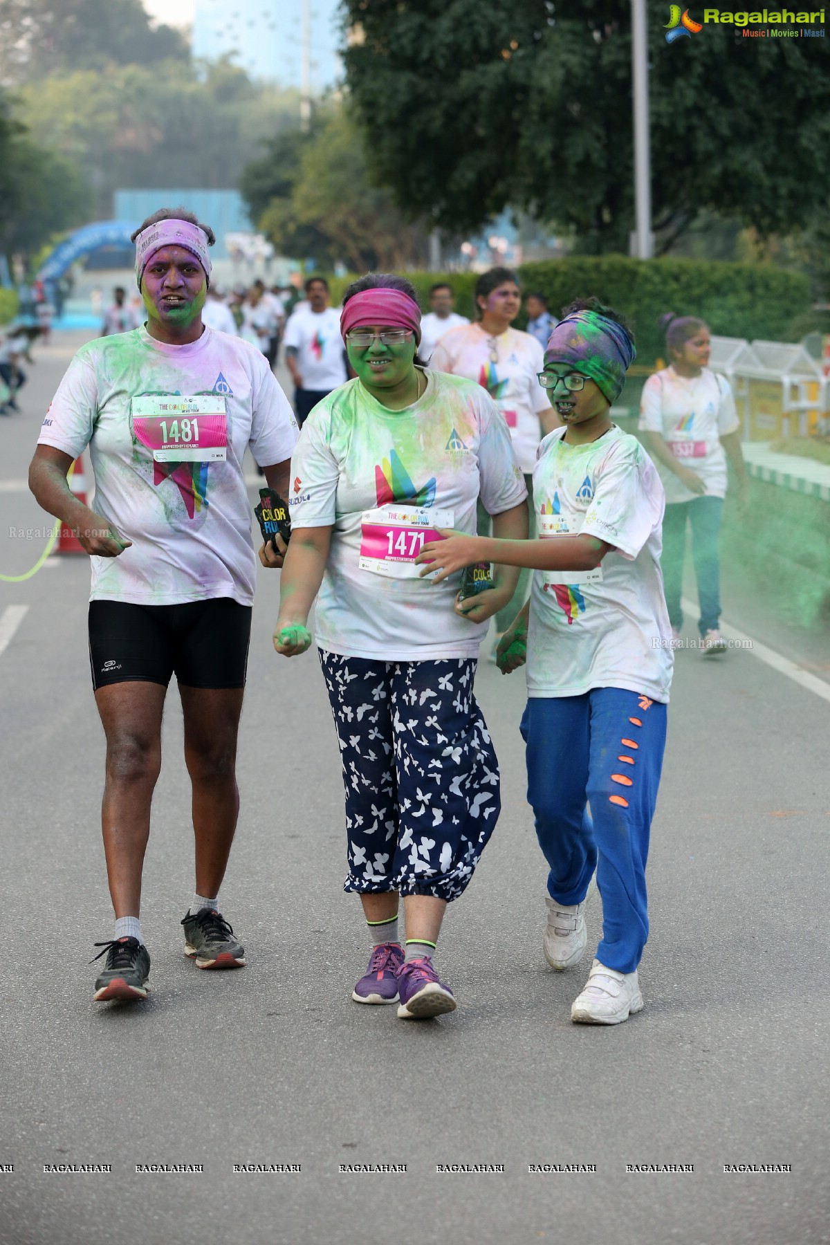 The Color Run Hyderabad - Mindspace Happiest 5K Run @ Recreation Ground, Madhapur