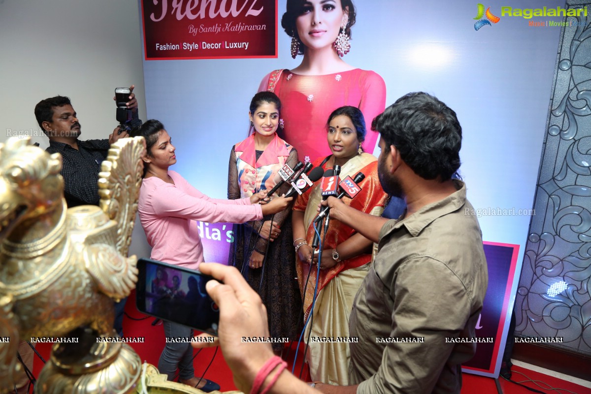 Socialite Radhika Sriyu & TV Serial Actress Chaitra Inaugurate Trendz Expo at Taj Krishna, Banjara Hills