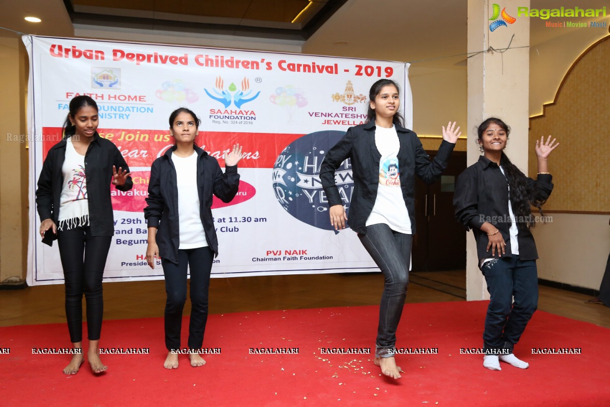 Urban Deprived Children’s Carnival 2019 by Saahaya Fundation @ Grand Ballroom, Country Club, Begumpet