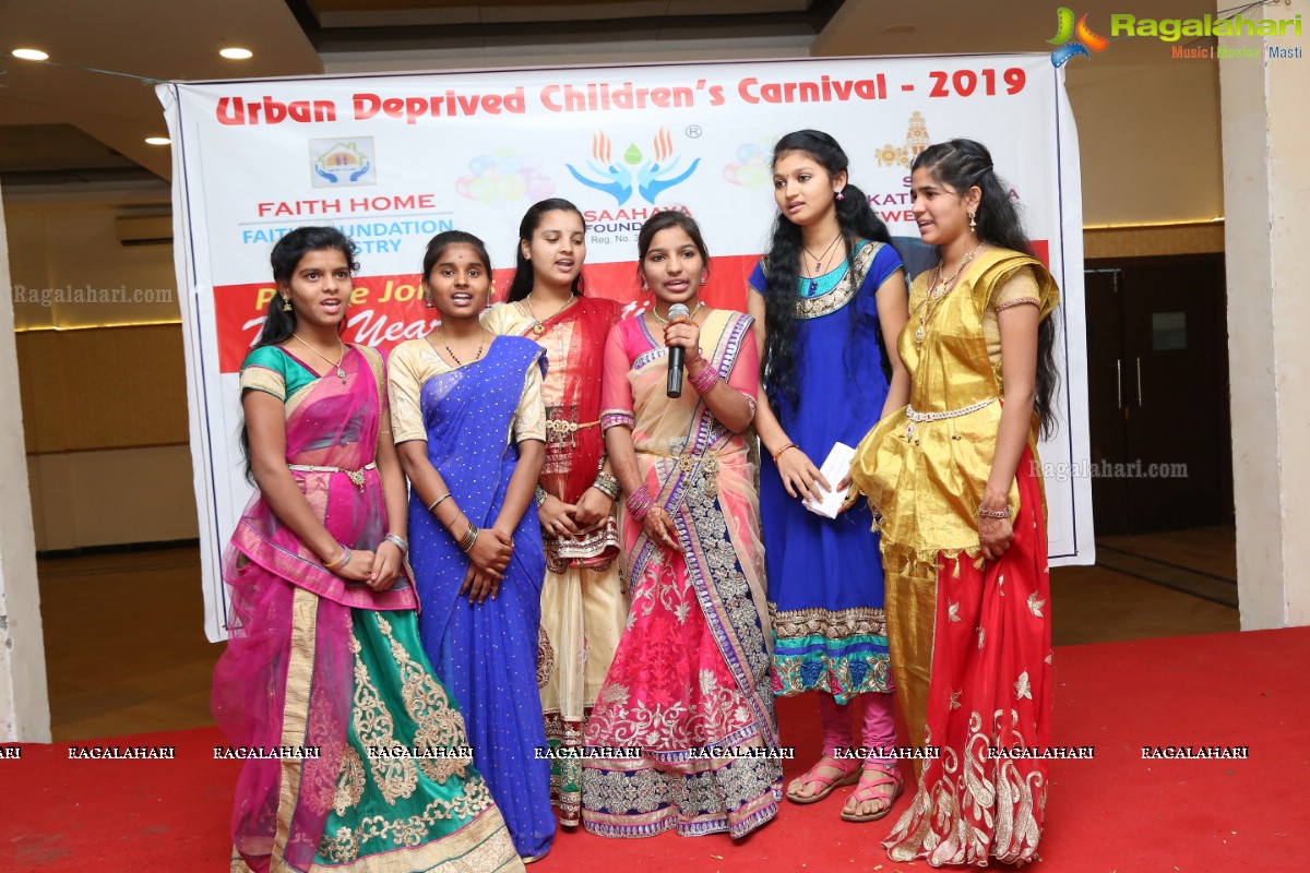 Urban Deprived Children’s Carnival 2019 by Saahaya Fundation @ Grand Ballroom, Country Club, Begumpet