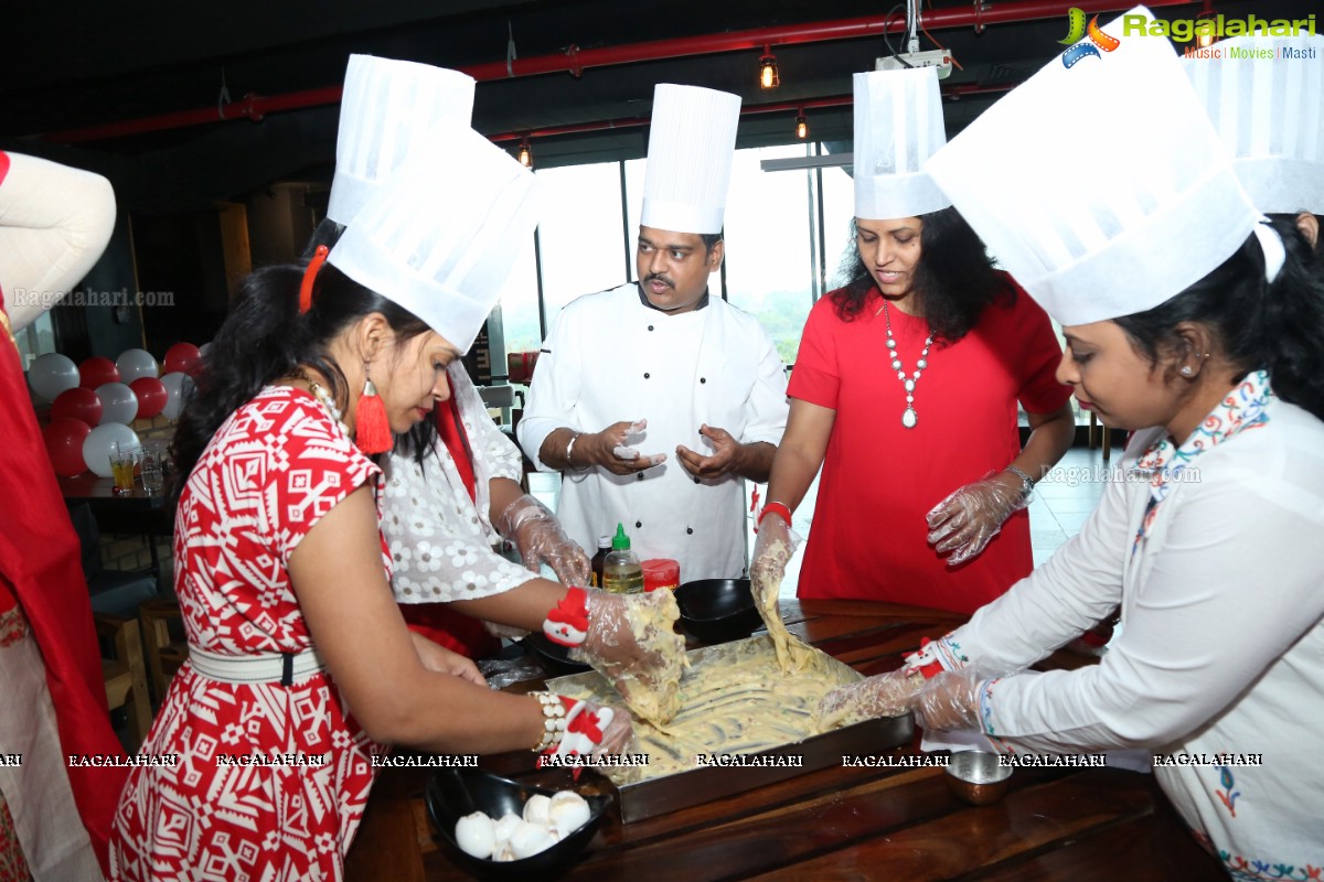 VBN Kitty Cake Mixing Party at Free Flow - Traffic Bar, Jubilee Hills