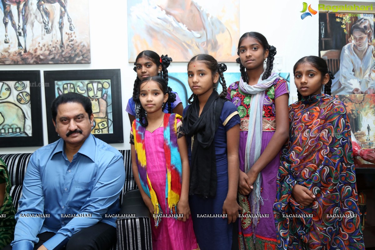 Actor Suman Inaugurates Vsl Visual International Art Academy @ Banjara Hills