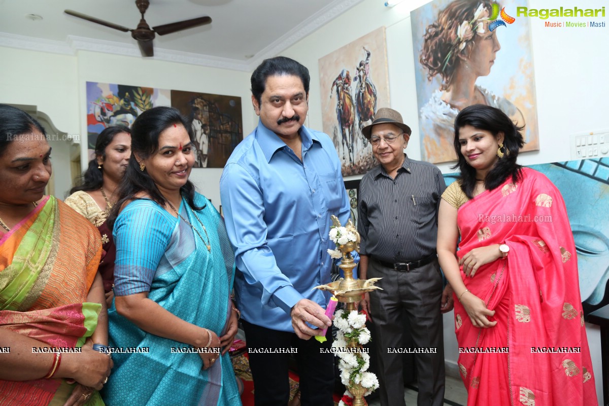 Actor Suman Inaugurates Vsl Visual International Art Academy @ Banjara Hills