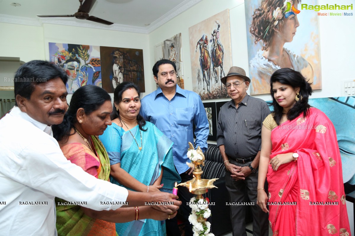 Actor Suman Inaugurates Vsl Visual International Art Academy @ Banjara Hills