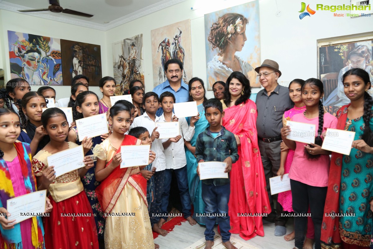 Actor Suman Inaugurates Vsl Visual International Art Academy @ Banjara Hills