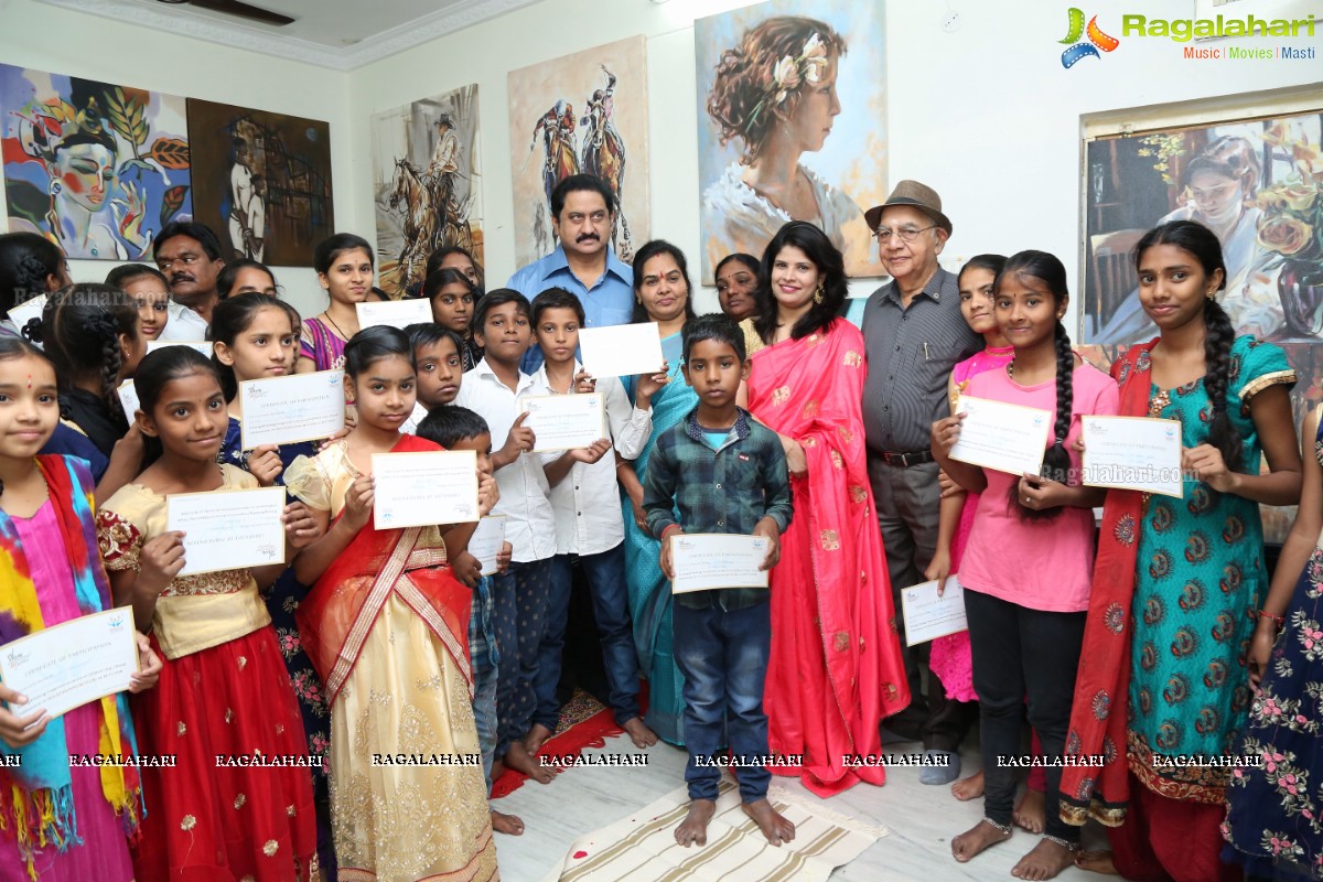 Actor Suman Inaugurates Vsl Visual International Art Academy @ Banjara Hills