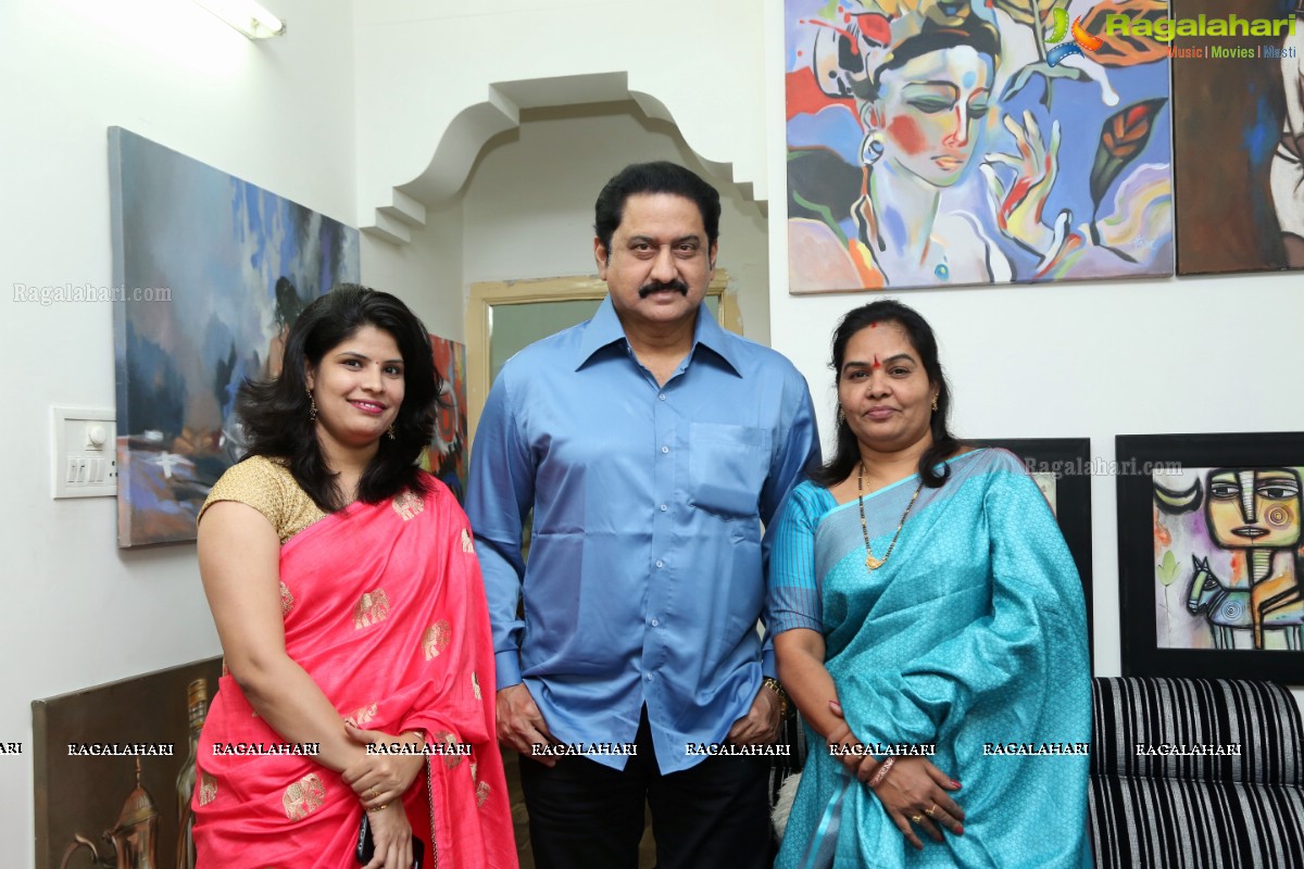 Actor Suman Inaugurates Vsl Visual International Art Academy @ Banjara Hills