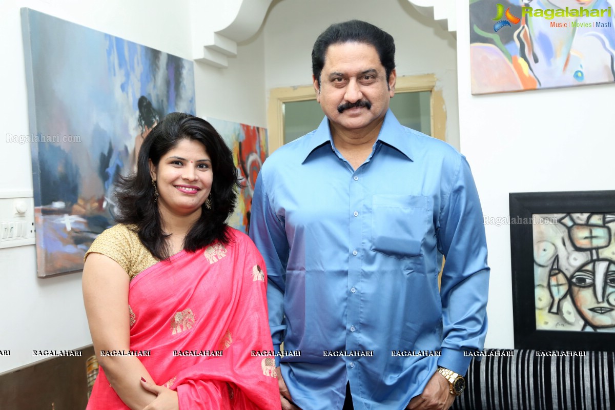 Actor Suman Inaugurates Vsl Visual International Art Academy @ Banjara Hills