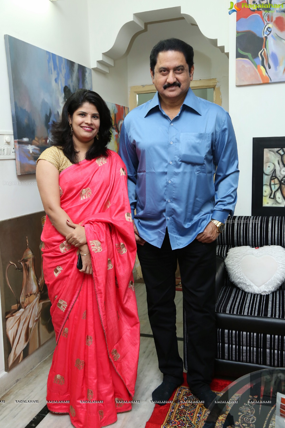 Actor Suman Inaugurates Vsl Visual International Art Academy @ Banjara Hills