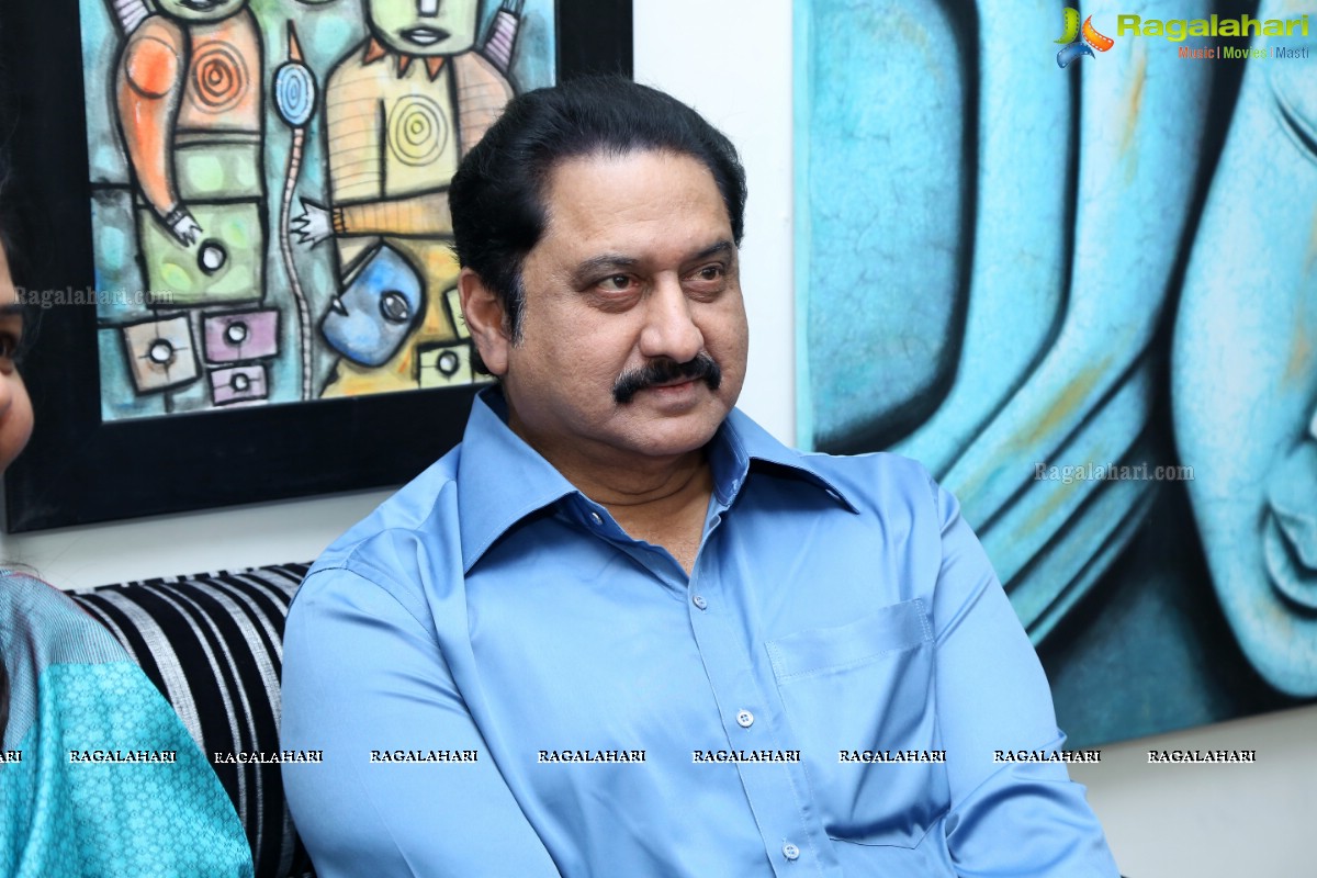 Actor Suman Inaugurates Vsl Visual International Art Academy @ Banjara Hills