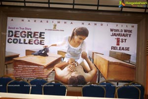 Degree College Movie Press Meet