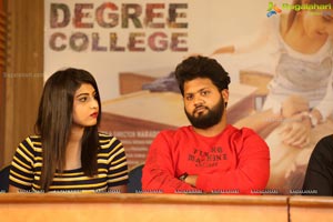 Degree College Movie Press Meet