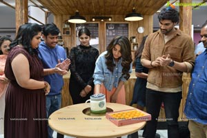 Nabha Natesh Birthday Celebrations at BSS8 Movie Sets