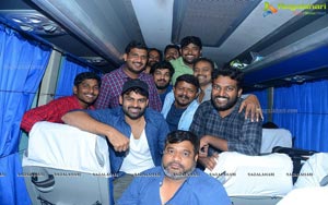 Prathi Roju Pandage Movie Team at Vijayawada