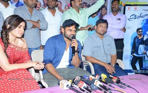 Prathi Roju Pandage Movie Team at Vijayawada