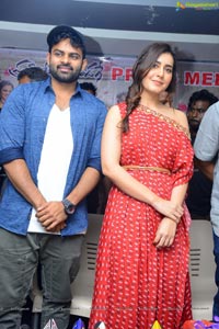 Prathi Roju Pandage Movie Team at Vijayawada