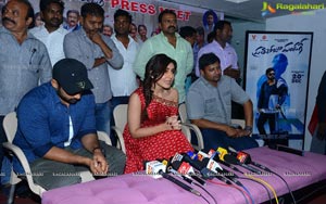 Prathi Roju Pandage Movie Team at Vijayawada