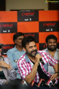 Venky Mama Press Meet At Vijayawada Capital Cinemas