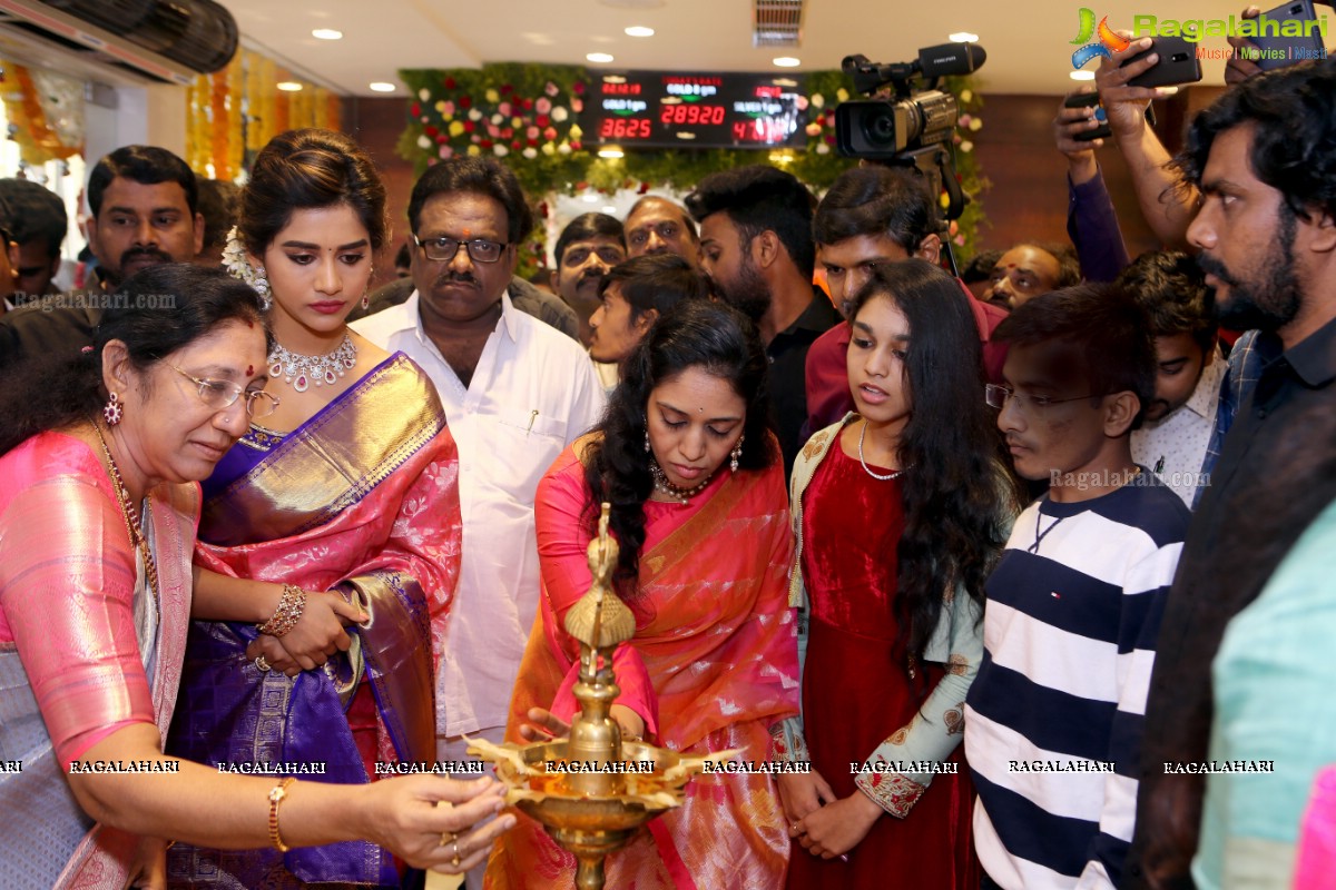 Nabha Natesh Launches Chandana Brothers Shopping Mall at Jangareddigudem In AP