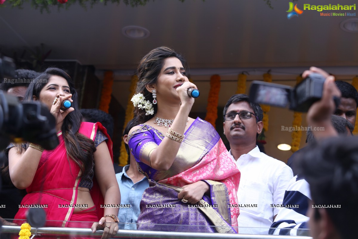 Nabha Natesh Launches Chandana Brothers Shopping Mall at Jangareddigudem In AP