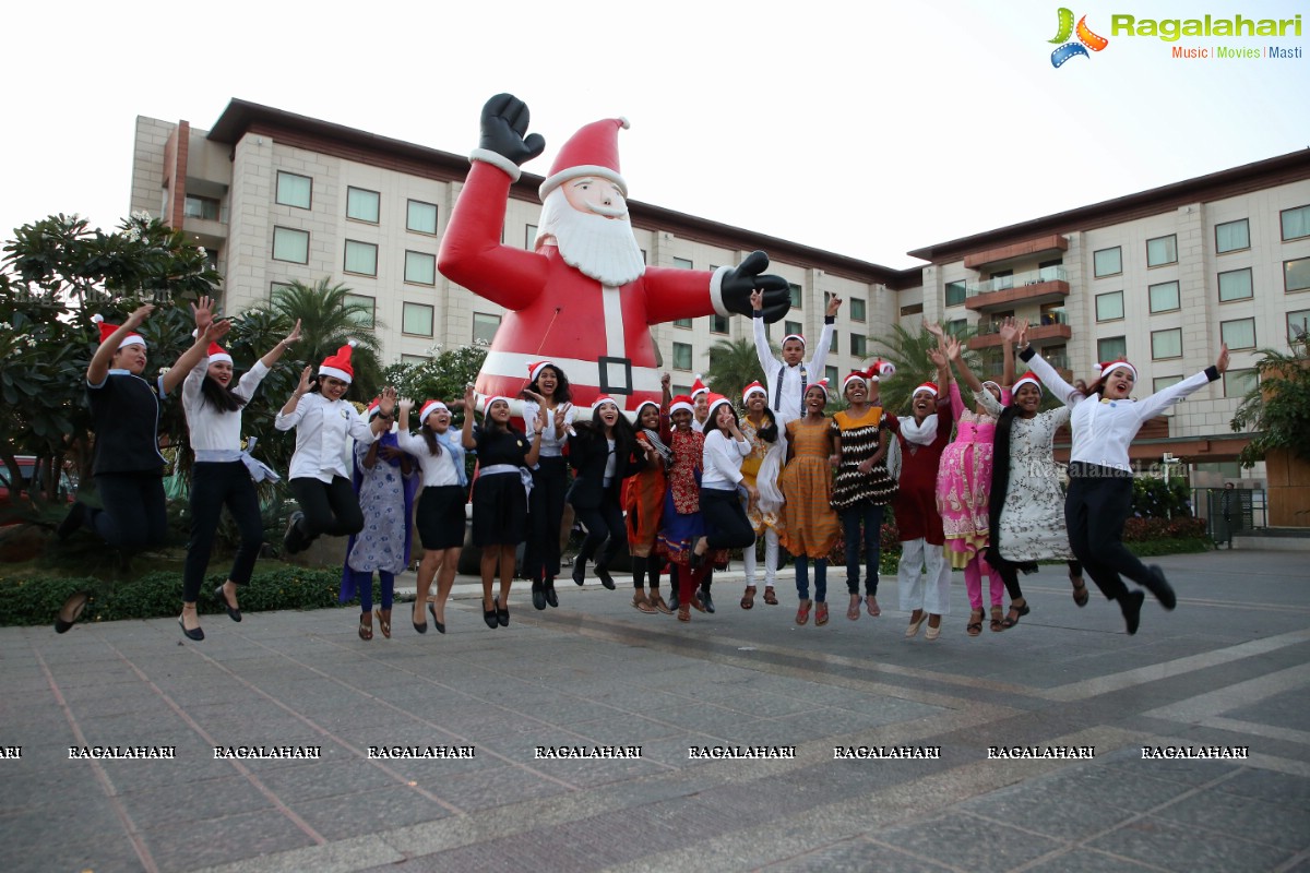 Novotel Hyderabad Airport Hosts a Christmas Tree Lighting Ceremony