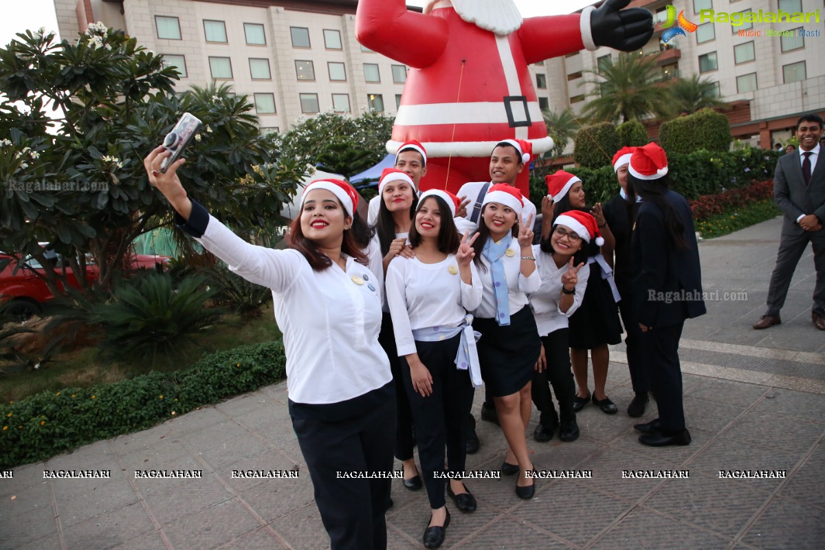 Novotel Hyderabad Airport Hosts a Christmas Tree Lighting Ceremony