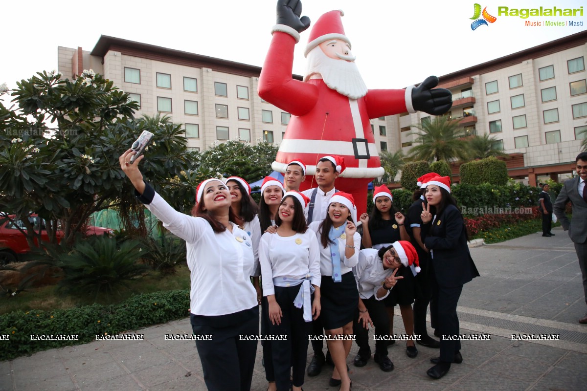 Novotel Hyderabad Airport Hosts a Christmas Tree Lighting Ceremony