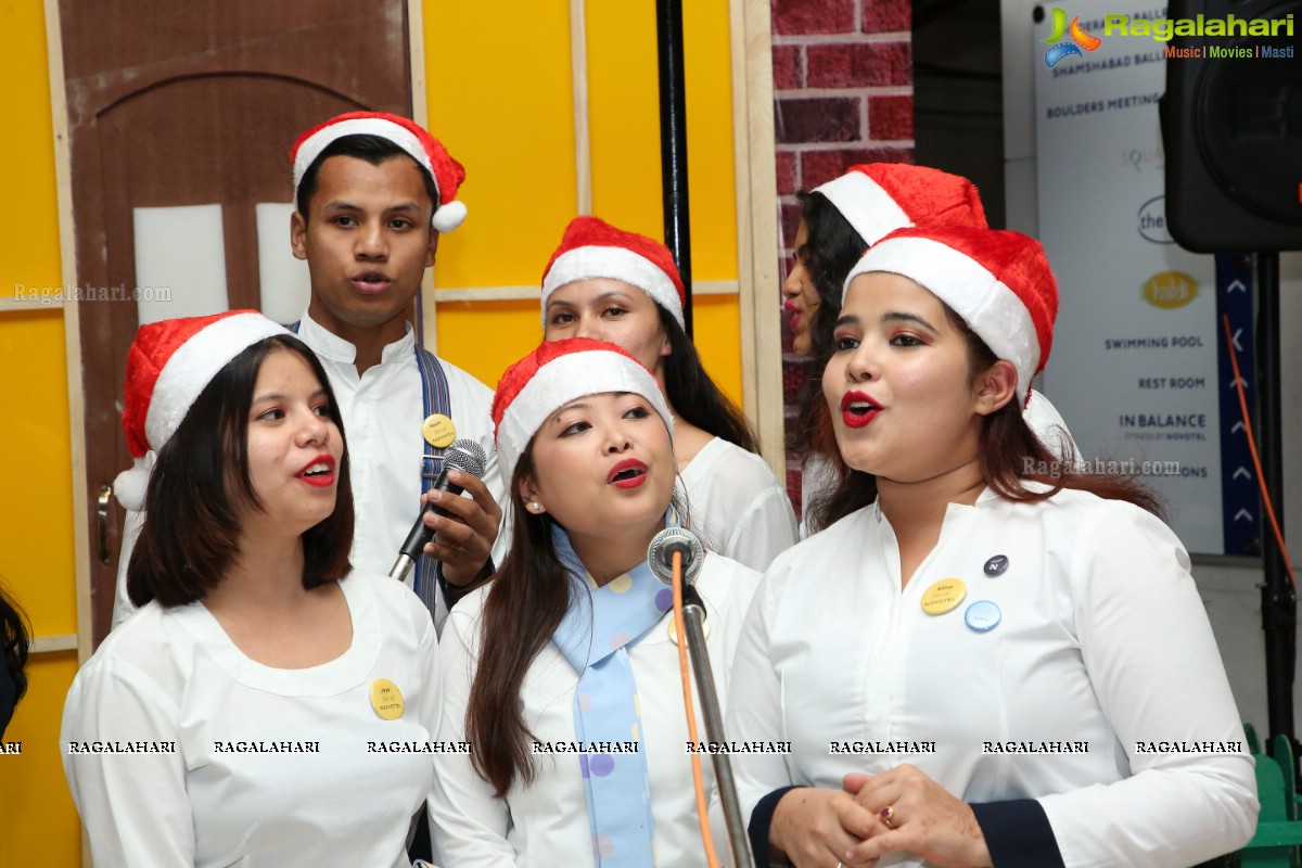 Novotel Hyderabad Airport Hosts a Christmas Tree Lighting Ceremony