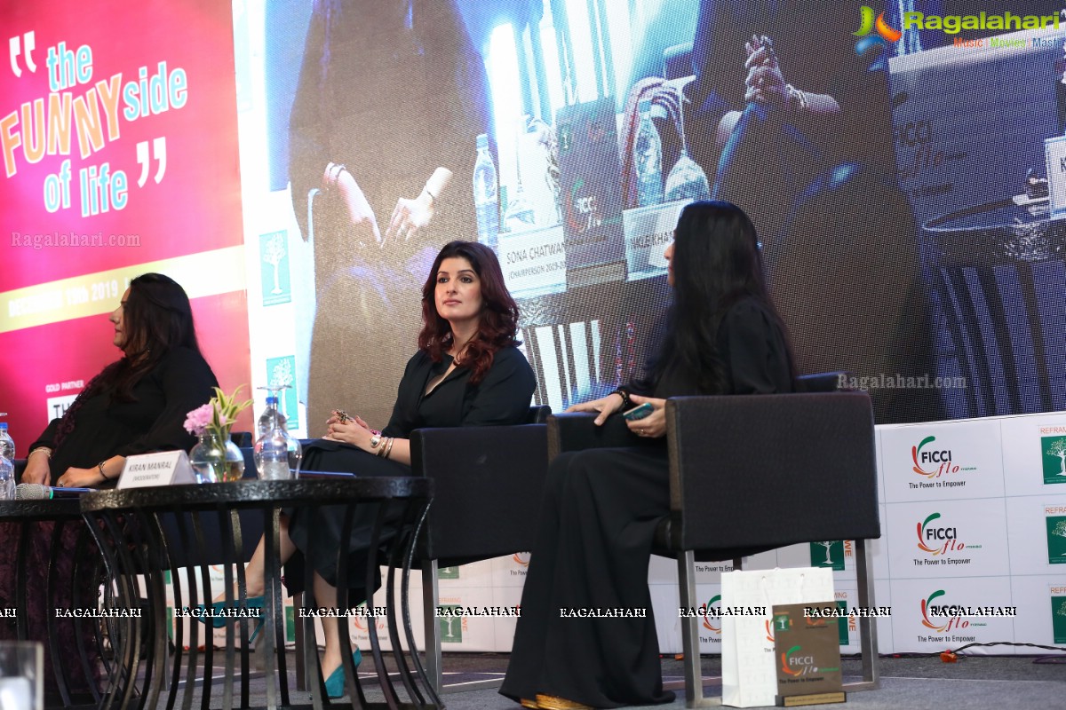 FICCI FLO Interactive Session With Twinkle Khanna at The Park, Hyderabad