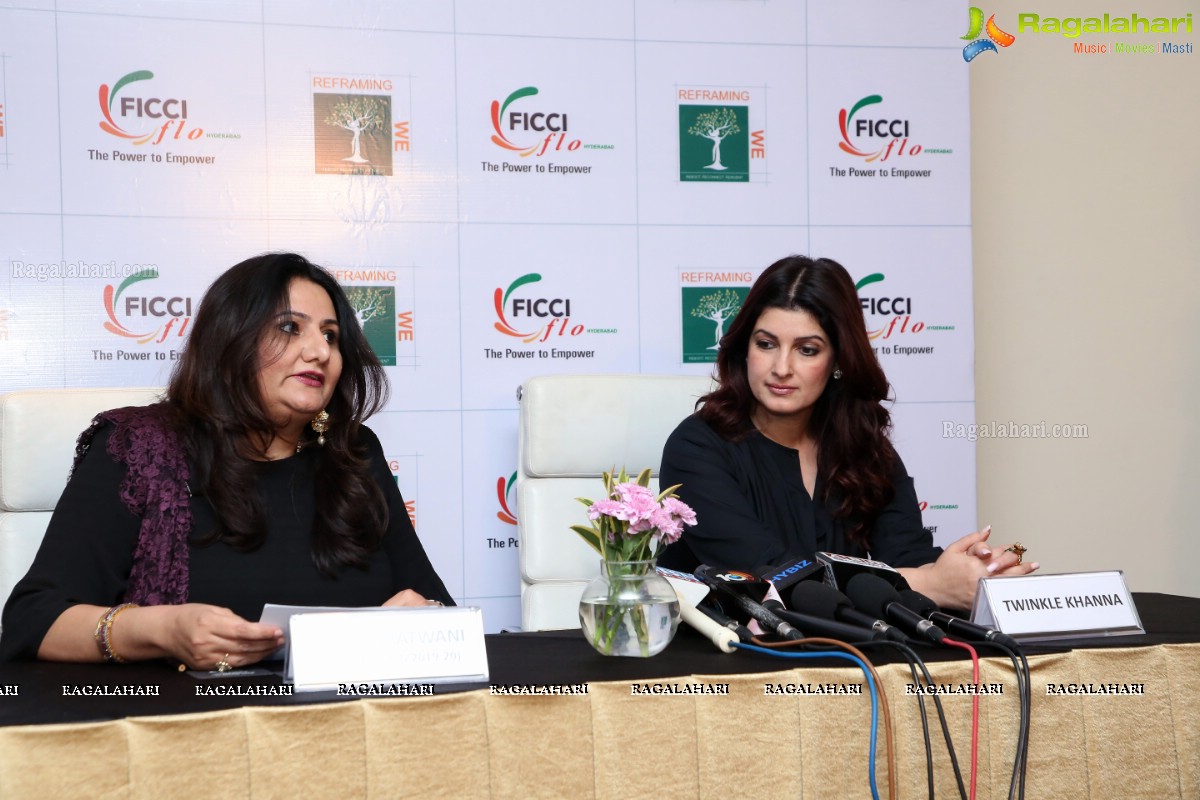 FICCI FLO Interactive Session With Twinkle Khanna at The Park, Hyderabad