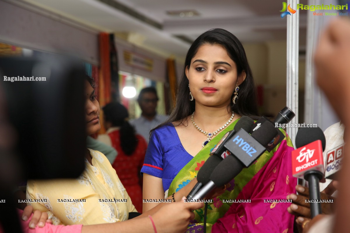 Indian Silk Expo Launch by Alka Rathore at TTD Kalyana Mandapam