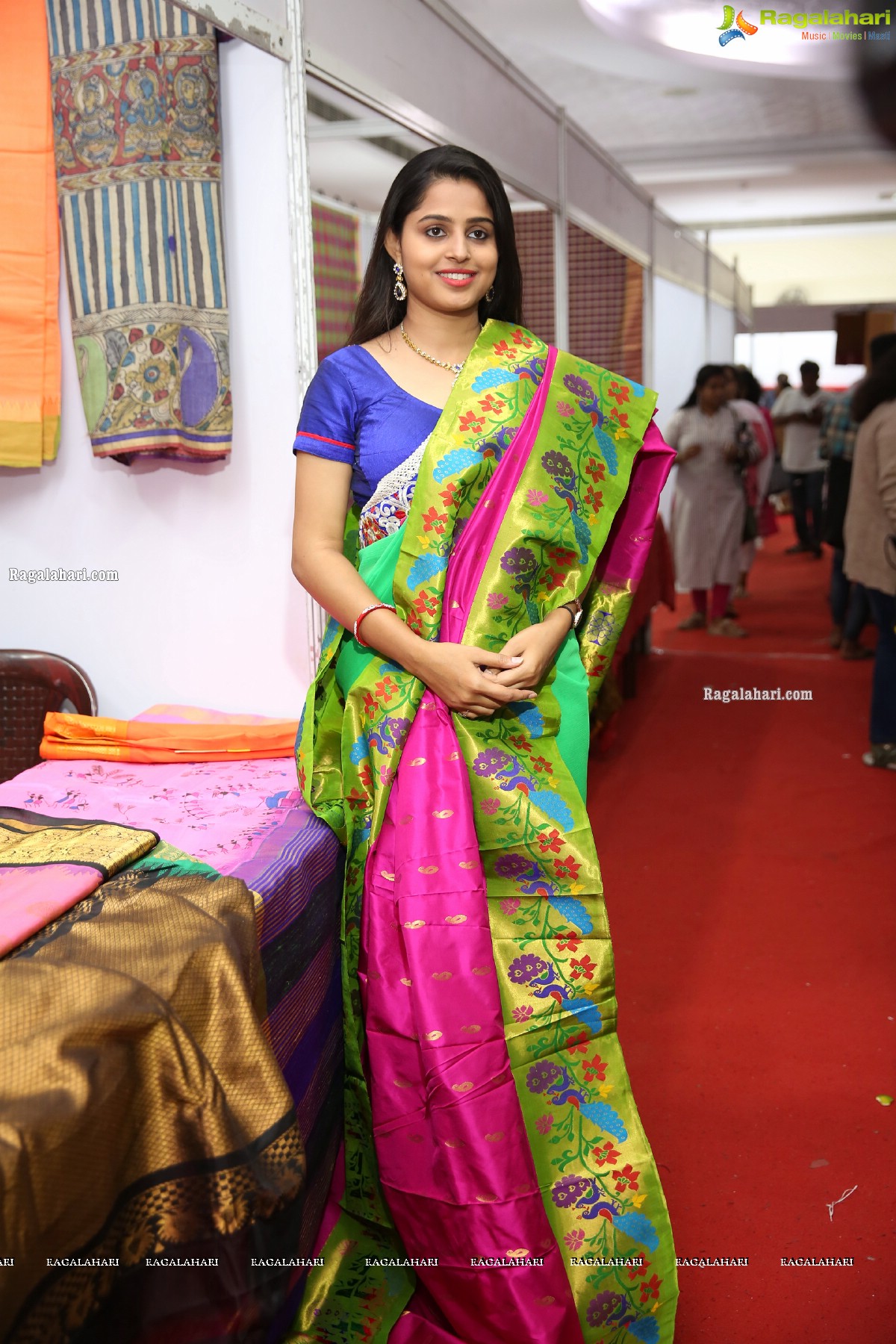 Indian Silk Expo Launch by Alka Rathore at TTD Kalyana Mandapam