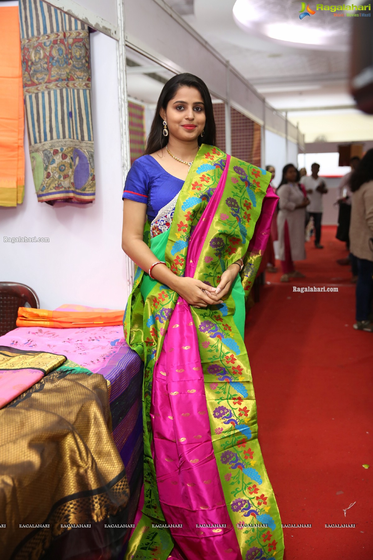 Indian Silk Expo Launch by Alka Rathore at TTD Kalyana Mandapam