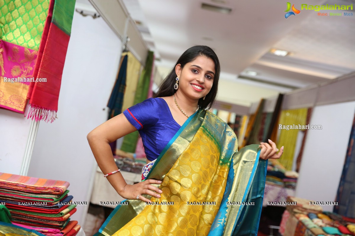 Indian Silk Expo Launch by Alka Rathore at TTD Kalyana Mandapam