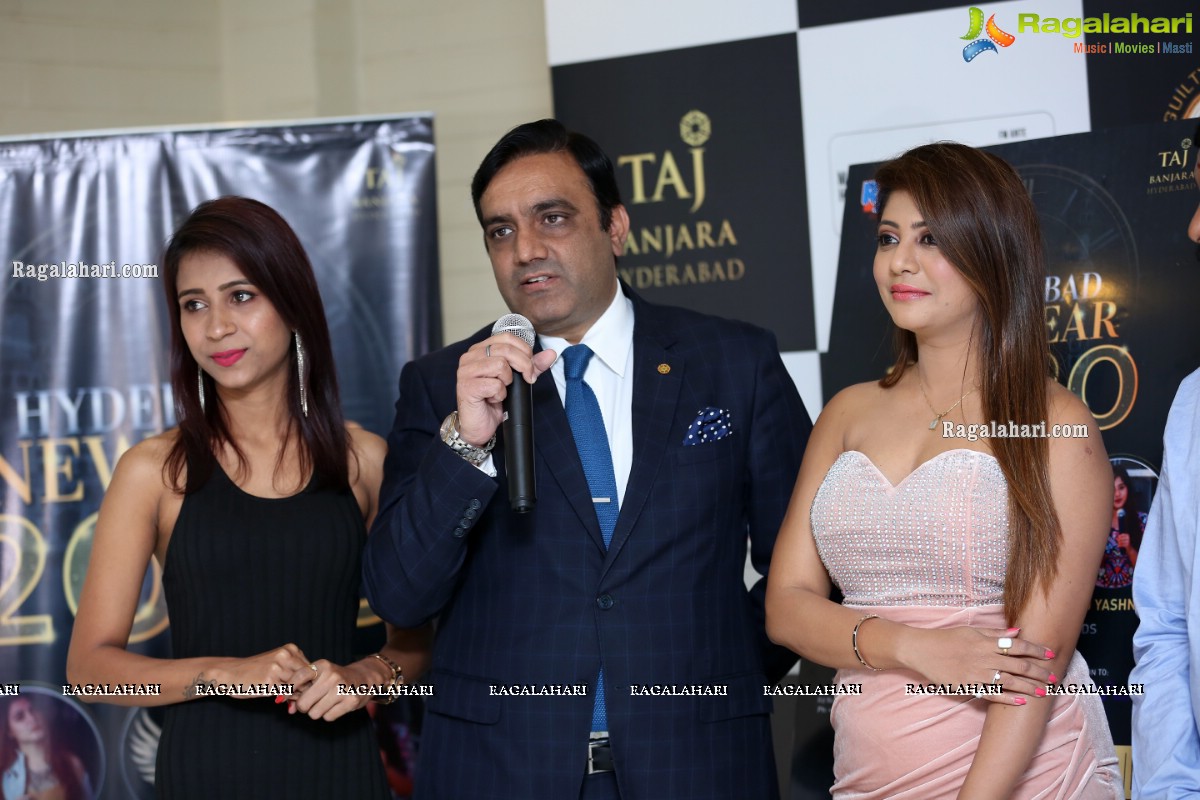 RS Events and Taj Banjara Presents ‘Hyderabad New Year 2020’ Press Meet at Taj Banjara