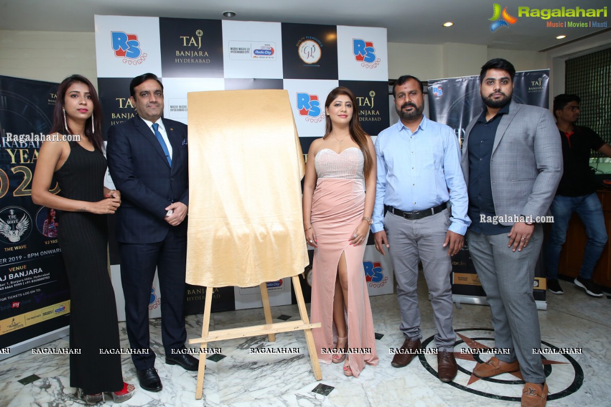 RS Events and Taj Banjara Presents ‘Hyderabad New Year 2020’ Press Meet at Taj Banjara