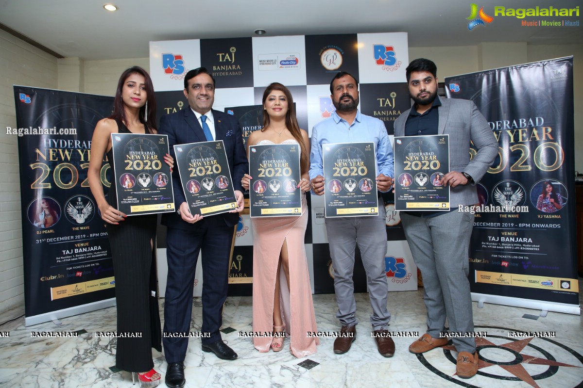 RS Events and Taj Banjara Presents ‘Hyderabad New Year 2020’ Press Meet at Taj Banjara