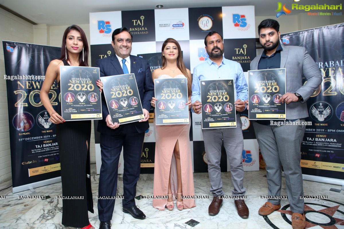 RS Events and Taj Banjara Presents ‘Hyderabad New Year 2020’ Press Meet at Taj Banjara