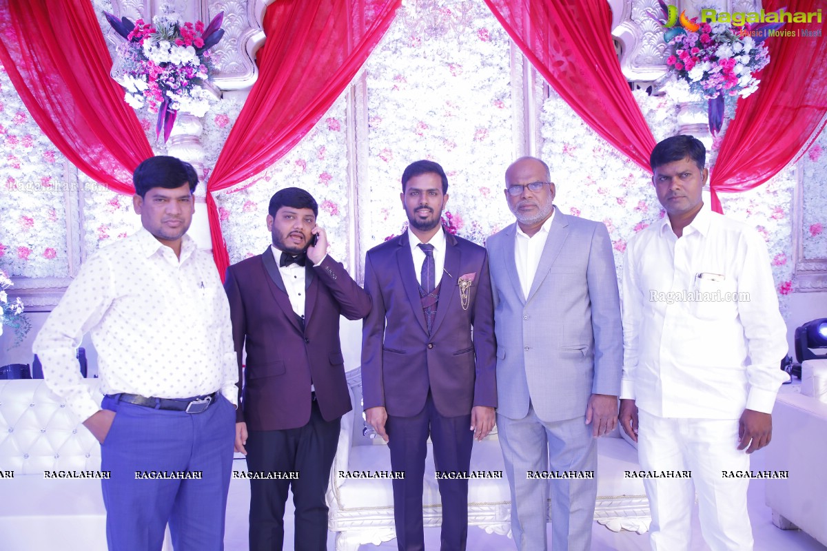 Celebs at Syed Javed Ali (Taher Sound & Lights) Wedding Reception at SS Convention, Shamshabad