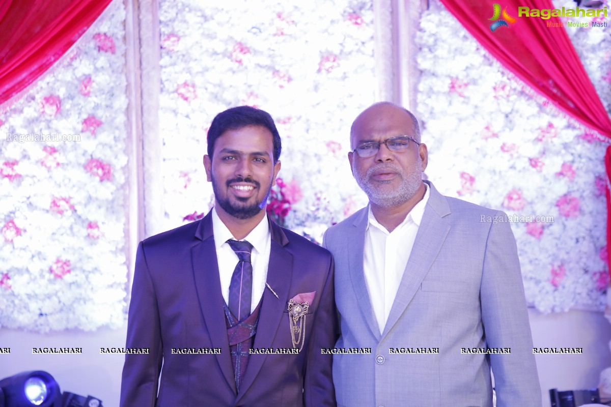 Celebs at Syed Javed Ali (Taher Sound & Lights) Wedding Reception at SS Convention, Shamshabad