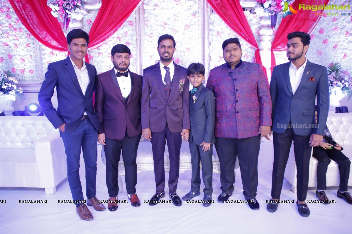 Celebs at Syed Javed Ali (Taher Sound & Lights) Wedding Reception at SS Convention, Shamshabad