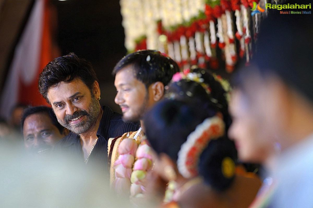 Tollywood Celebrities At Journalist Prabhu's Daughter Wedding