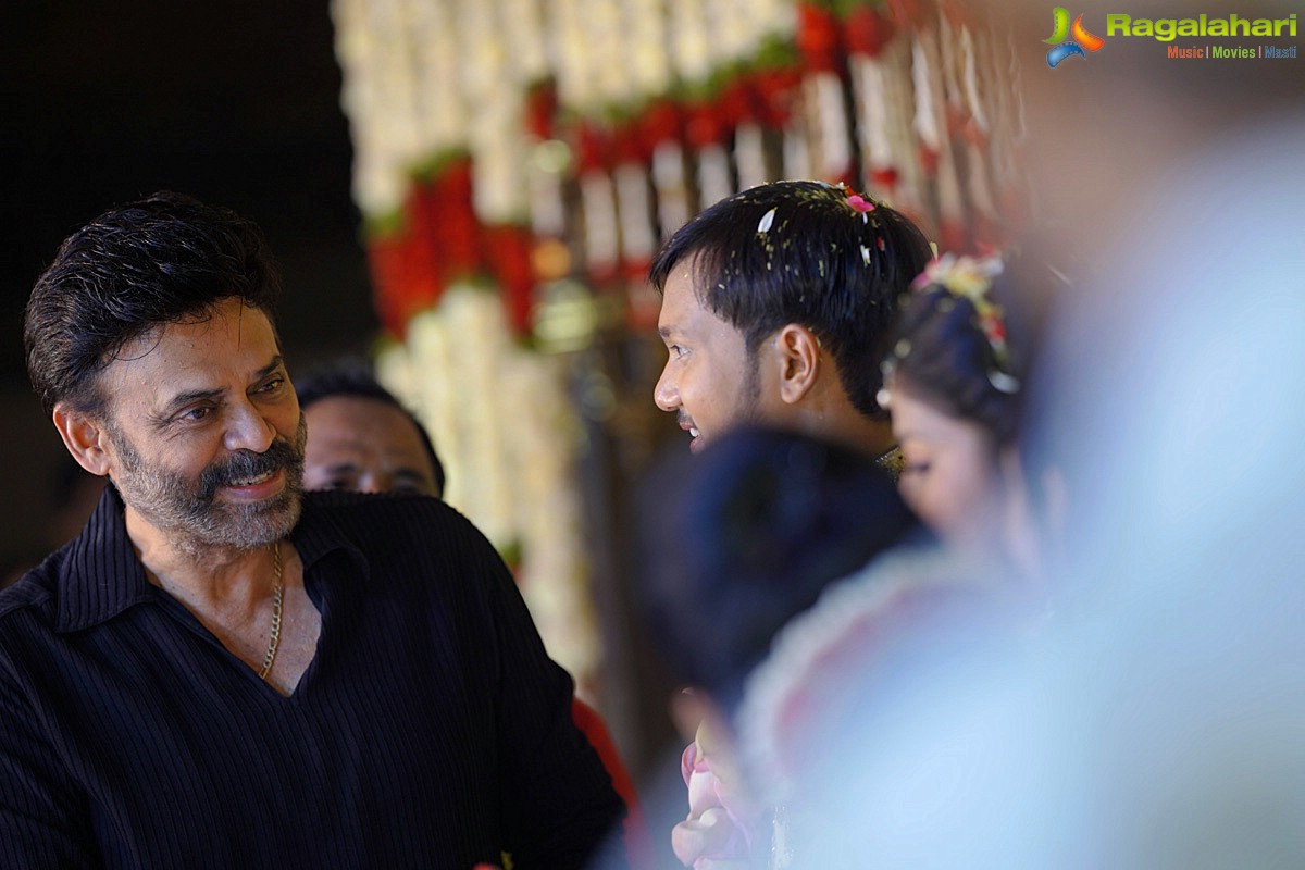 Tollywood Celebrities At Journalist Prabhu's Daughter Wedding