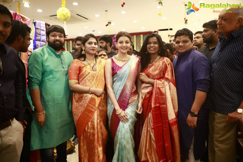 Kajal Agarwal Launches Vidhatri Shopping Mall at Vijayawada