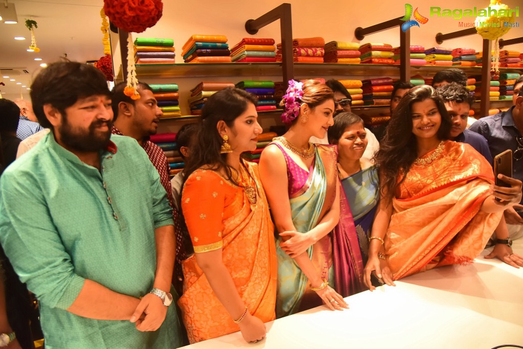 Kajal Agarwal Launches Vidhatri Shopping Mall at Vijayawada