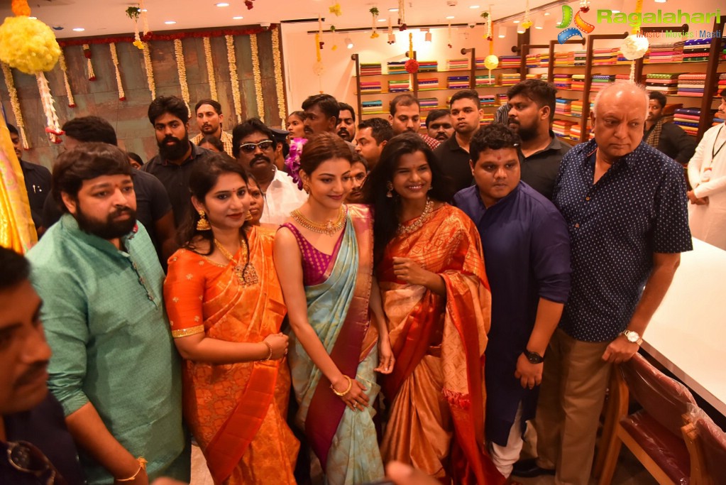 Kajal Agarwal Launches Vidhatri Shopping Mall at Vijayawada