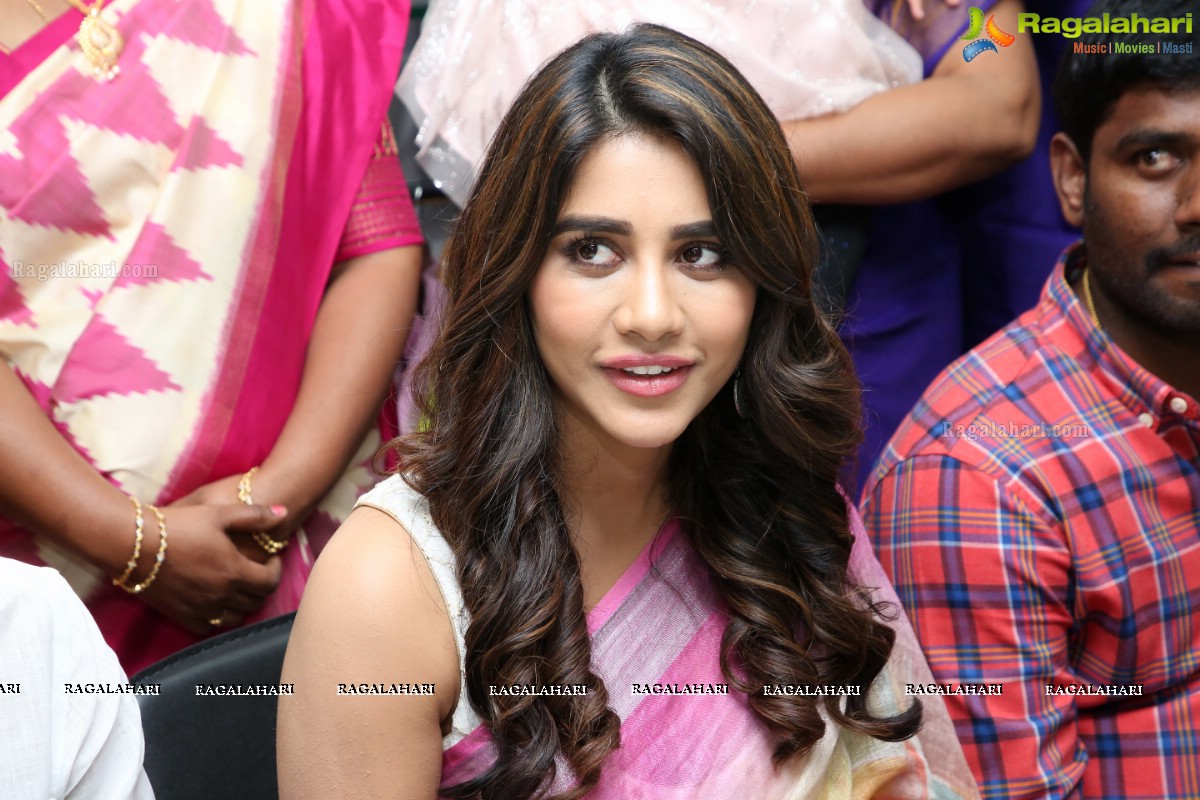 Linen House Showroom Inaugurated by Nabha Natesh at Kukatpally