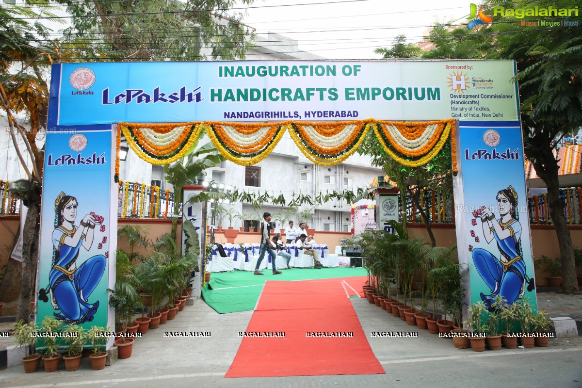 Lepakshi Handicrafts Emporium Begins at Nandagirihills, Hyderabad